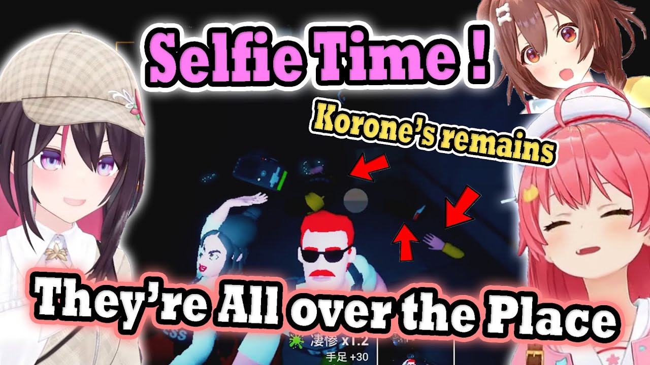 Miko DIES LAUGHING everytime Switching to Korone & Laplus's POV in The Headliners! 😂🎮