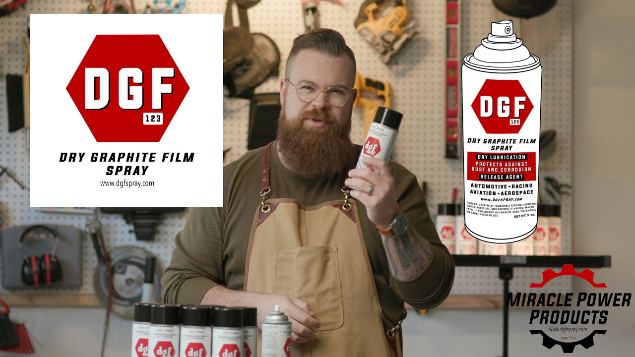 Rediscover DGF Dry Graphite Film Spray YouTube