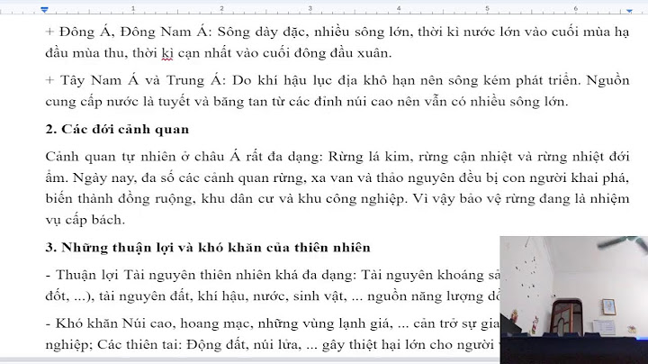 Giải bài tập địa lí 8 bài 3 năm 2024