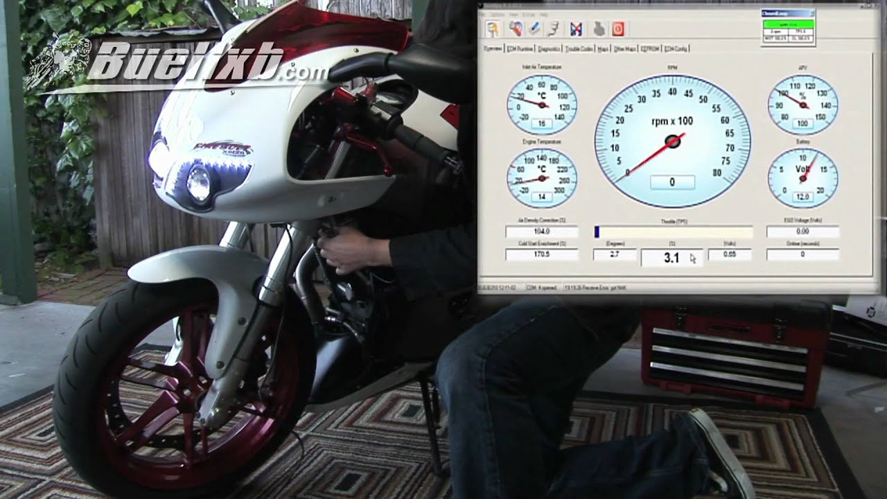 Buell Motorcycle TPS Reset How to Do it Yourself Video YouTube
