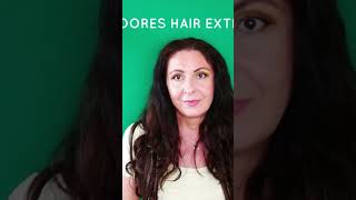 Before &After w/ Doores Hair Extensions #shorts