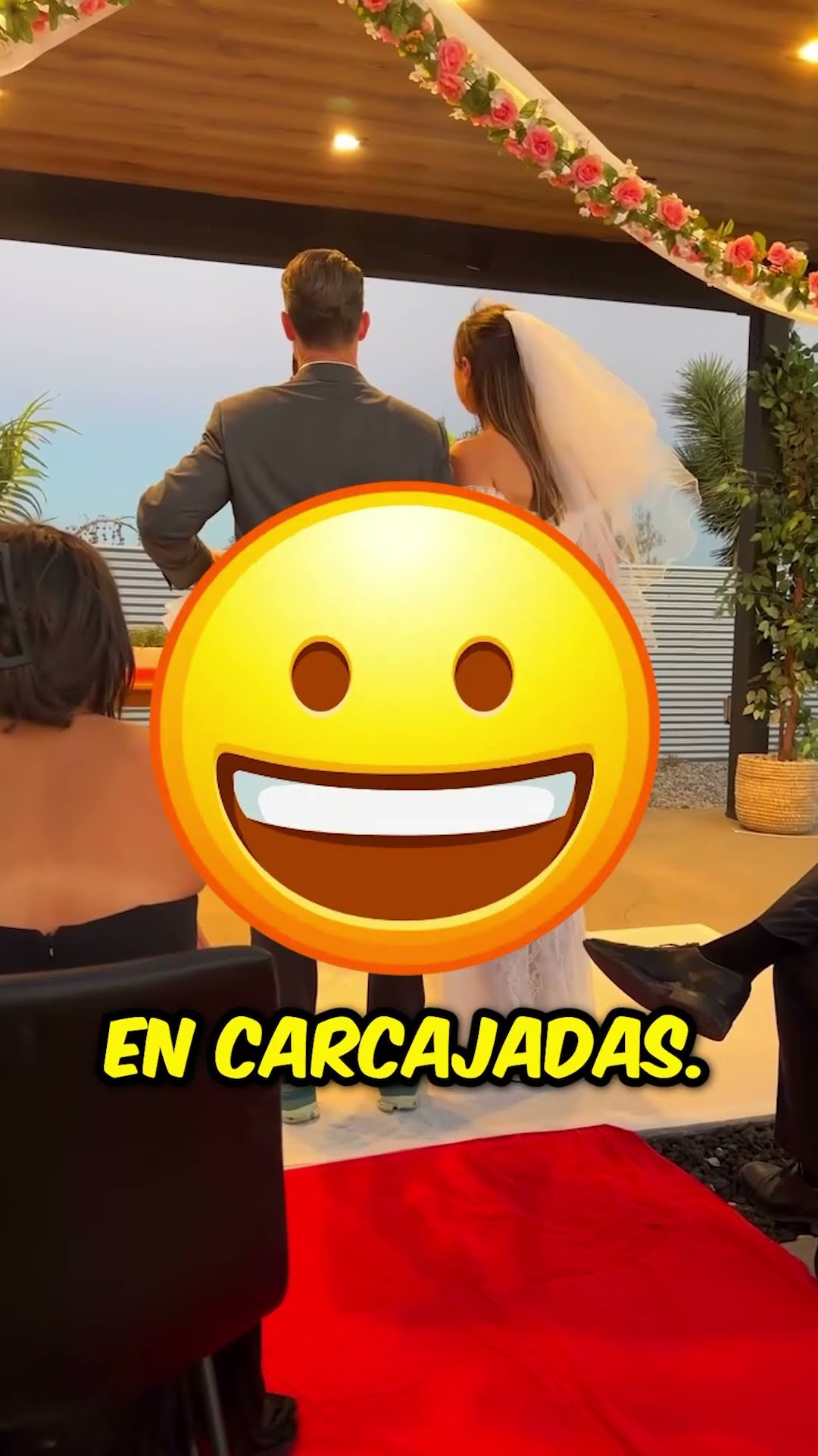¡El novio hizo reír a todos! (@dmichaelharrison)