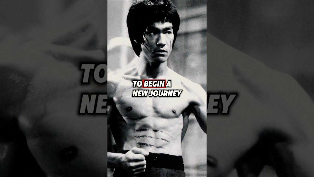 Kick off 2025 with Bruce Lee's wisdom: "Be water, my friend. #motivation #2025 #videoediting