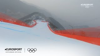 Caméra Embarquée La Descente Dames Comme Si Vous Y Étiez Jo 2022