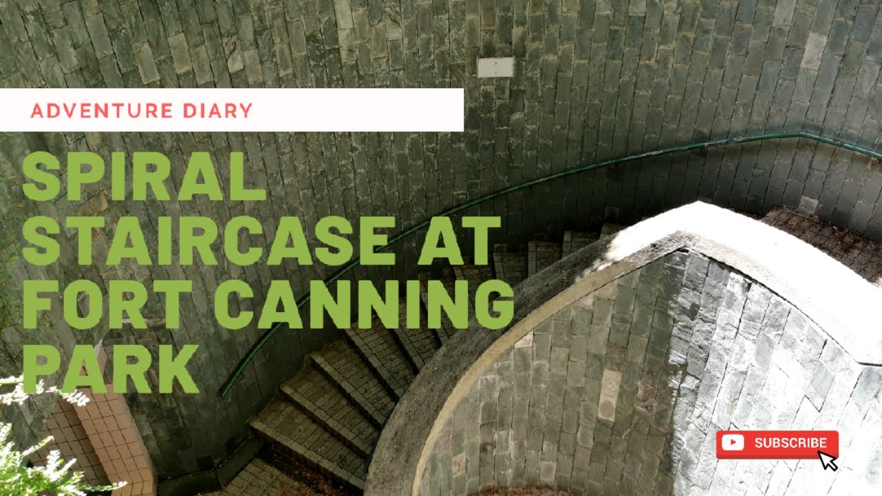 Singapore - Spiral staircase at Fort Canning Park - YouTube