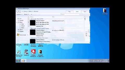 tutorial how to burn a music cd rw using windows media player