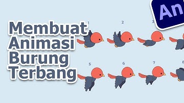 Adobe Animate | Tutorial Membuat Animasi Burung