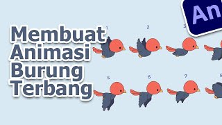 Adobe Animate | Tutorial Membuat Animasi Burung screenshot 3