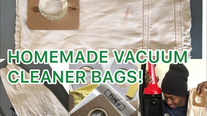 Comment fabriquer vos sas d'aspirateur réutilisables ?? Facile, économique,  écologique ! #DIY 