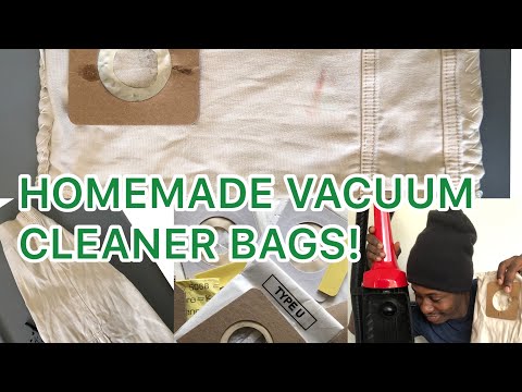 How to Make a Dirt Devil Vacuum Cleaner Bag From an Old Pants