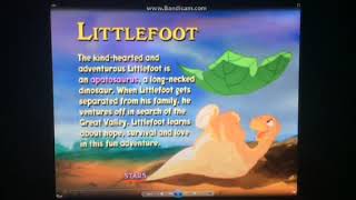 The Land Before Time 2007 DVD Menu Walkthrough