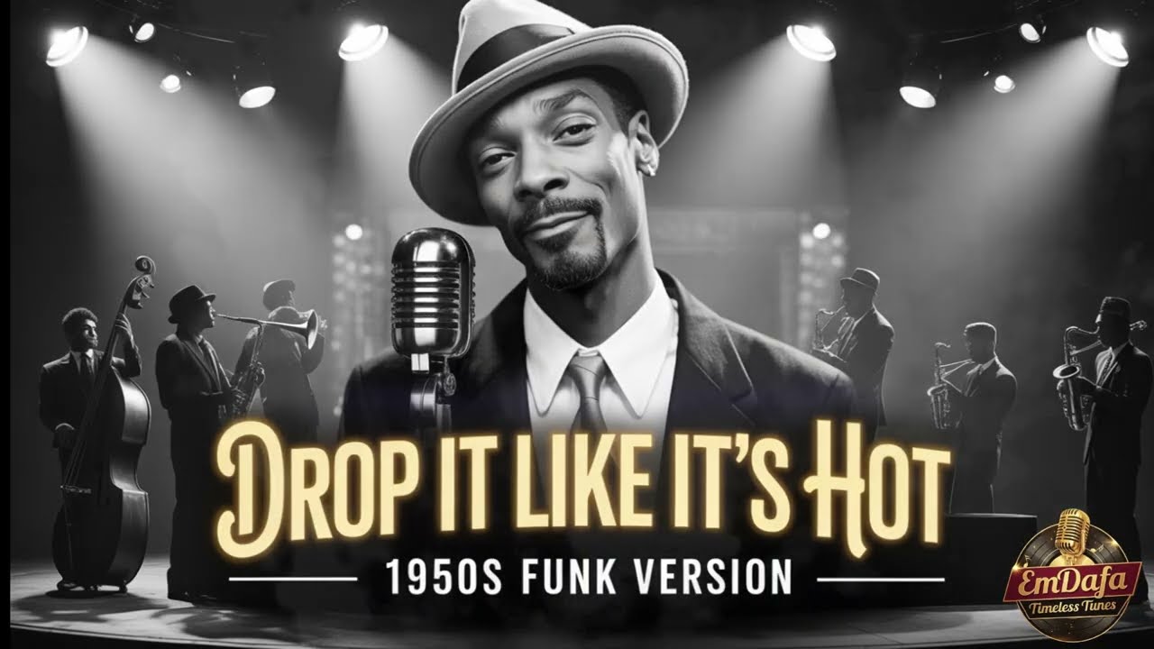 Snoop Dogg – Drop It Like It’s Hot 🍾🎩 (1950s Funk Version)
