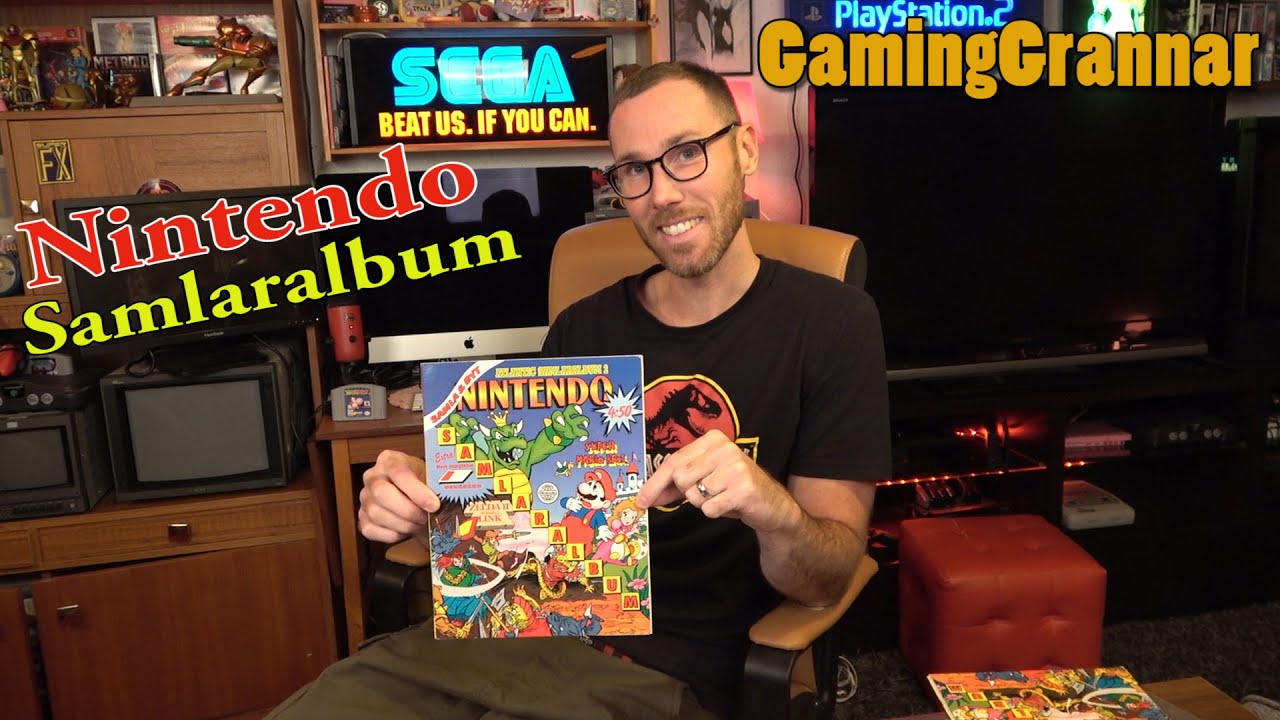 GamingGrannar: Nintendo Atlantic Samlaralbum! Kan DAVE hitta alla bilder?