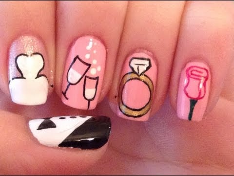 Fun Wedding Nail Art Tutorial