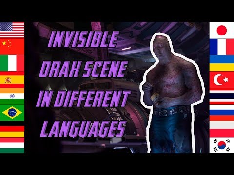 invisible-drax-scene-|-18-different-languages-|-avengers:-infinity-war