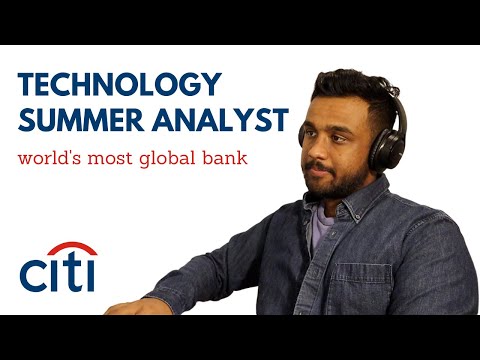 Day In The Life of a Technology Summer Analyst | Citibank Intern | VLOG#2