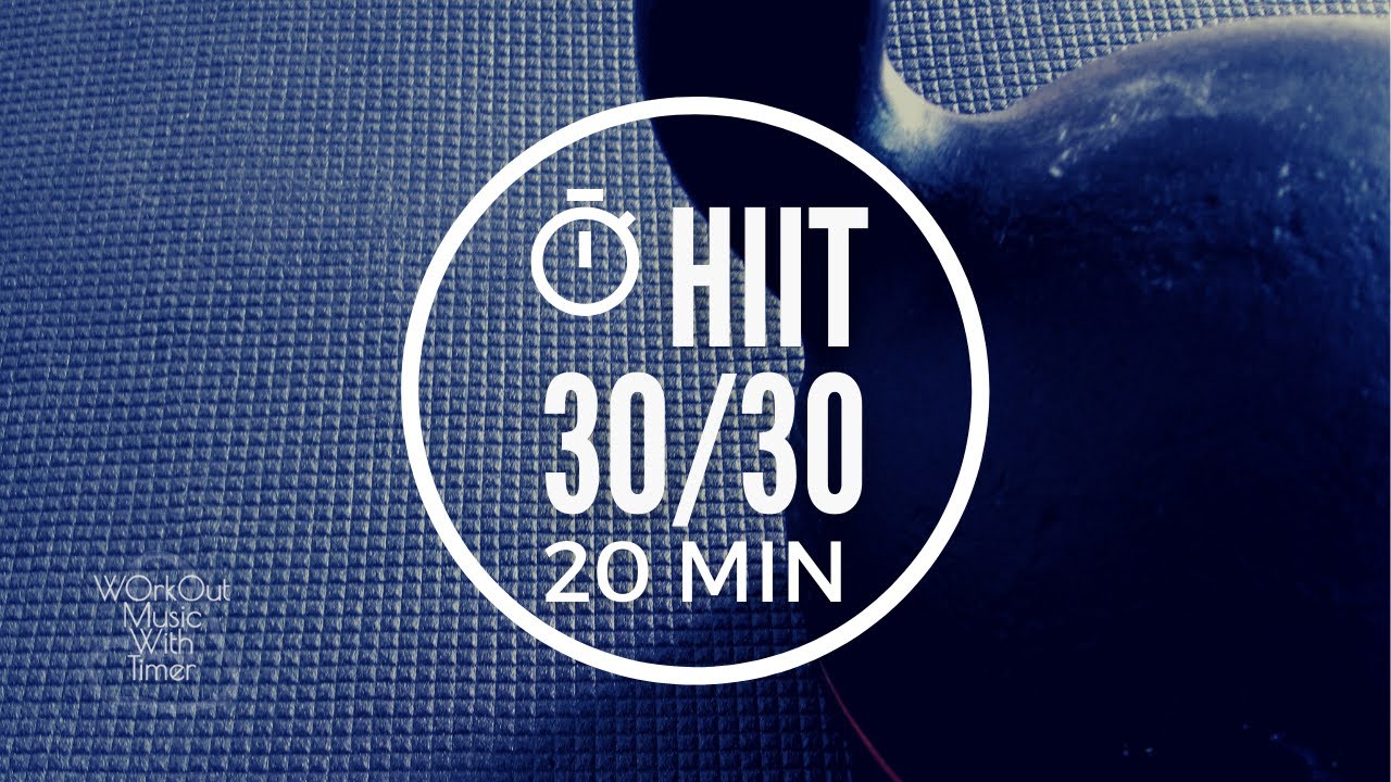 Interval Timer With Music  30 sec rounds 30 sec rest Mix 105