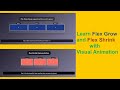CSS Flexbox Tutorial - Flex Grow and Flex Shrink || CSS Flex Box and Flex Shrink