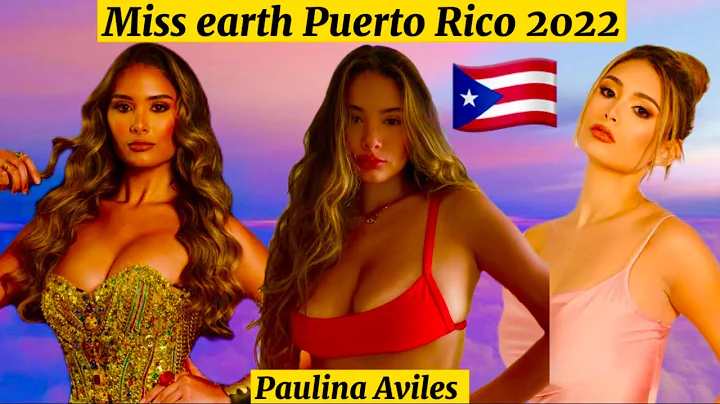 Paulina Aviles is Miss earth Puerto Rico 2022| Pau...