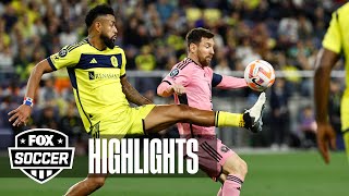 Nashville SC vs. Inter Miami CF CONCACAF Champions Cup Highlights | FOX Soccer by FOX Soccer 1,534,893 views 1 month ago 5 minutes, 10 seconds