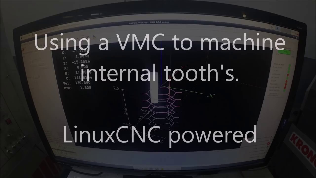 LinuxCNC VMC - YouTube