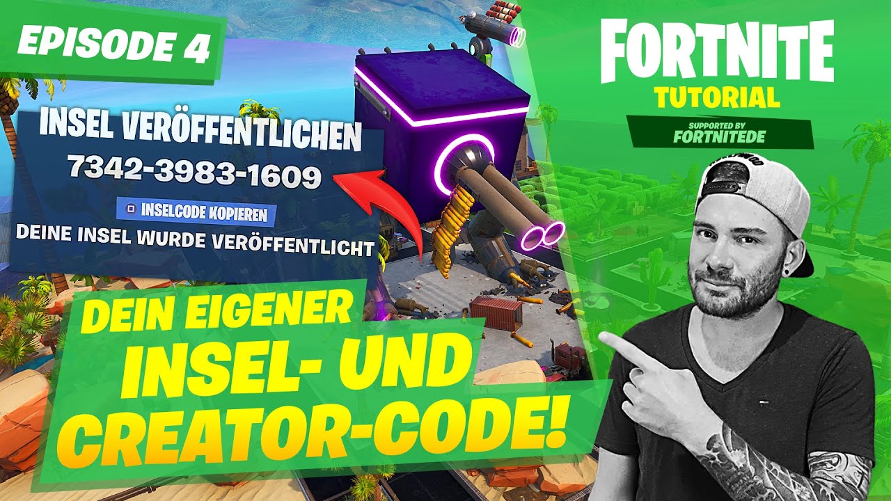 DEIN eigener Insel- und CREATOR-Code! EPISODE: 4 *Kreativmodus ...
