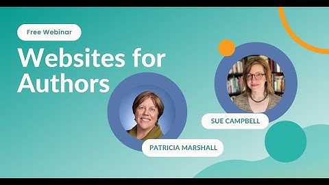 Author Websites for Self-Published Authors - clip