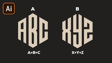 Adobe Illustrator Tutorials || How To Draw Any Letters Logo In Polygon In Adobe illustrator cc