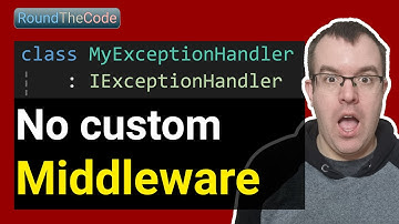 No more custom middleware for global exception handling