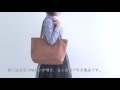 【日本職人プロジェクト】　職人仕立て　リバティプリントレトロな雰囲気の本革シンプルトートバッグ(アシッドブラウン)