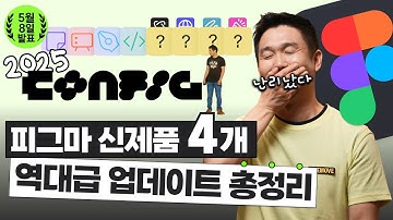 Figma Config 2025: 핵심 10분 요약｜피그마 사이트, 메이크, 버즈, 드로우 리뷰