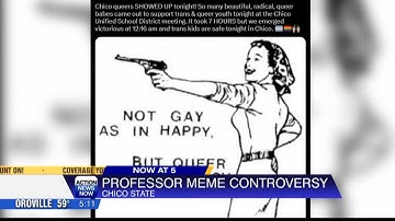 Chico State professor causes stir with meme