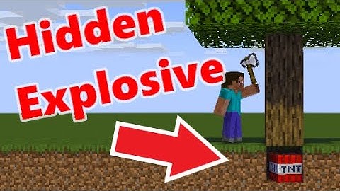 Explosive Tree Trap Tutorial | Minute Minecraft Redstone