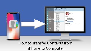 How to transfer contacts from iPhone to computer screenshot 1