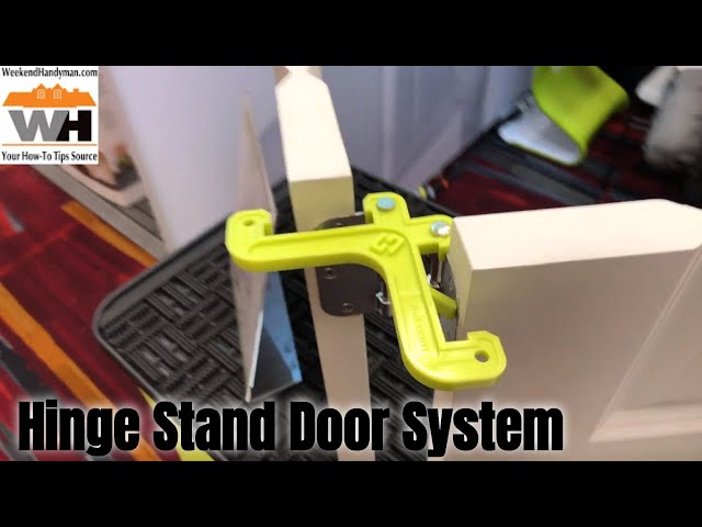 Paint or Stain Your Door Easily With Hinge Stand Kit For