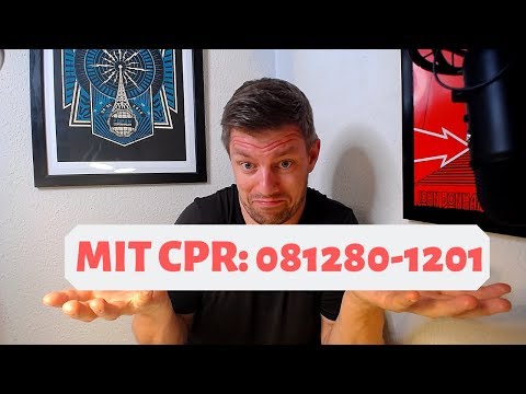 Video: Hvad er cpr-nummerbekræftelse?