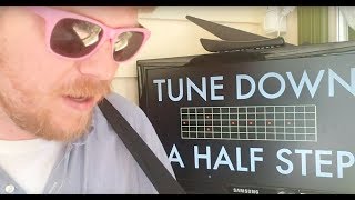 Guitar Tuner Half Step Down E Flat Tuning D Sharp Tuning Playthrough
