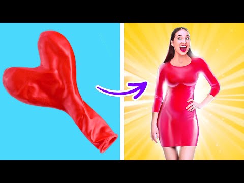 KIAT KECANTIKAN BRILIAN UNTUK CEWEK! || DIY Pakaian Lucu oleh 123 GO! GOLD