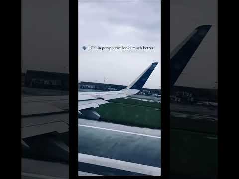 Runway + Cabin View | #commercialaircraft #music #csmia #indigo #planespotting #aviation #airbus