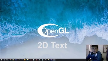 OpenGL Tutorial : 2D Text by Gilang R.E. Gitarana TMDG 12 ITB