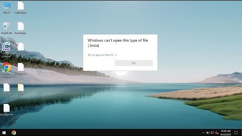 Boza ransomware removal video [.Boza file virus].