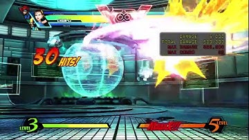 Ultimate Marvel vs. Capcom 3 (PS3) - Training 2