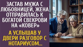 видео: Застав измену, жена отправилась к богатой свекрови на «ковер»… А услышав у двери беседу с нотариусом картинка: Застав измену, жена отправилась к богатой свекрови на «ковер»… А услышав у двери беседу с нотариусом