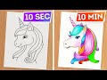 Incredible art tricks and crafty diy ideas  amazing drawing challenges by 123 go like