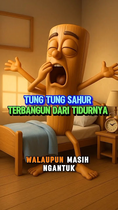 Viral Tung tung sahur sholat subuh ‼️#tungtungtungsahur #edukasianak #education #islam #shorts