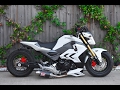 Honda Grom MSX125 MSX125sf Air Suspension Bagged Lay Frame Stretch DungStar DungStarGrom