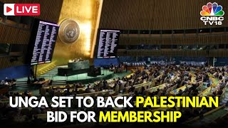 LIVE: United Nations General Assembly Backs Palestinian Bid for Membership | Israel-Palestine | N18G