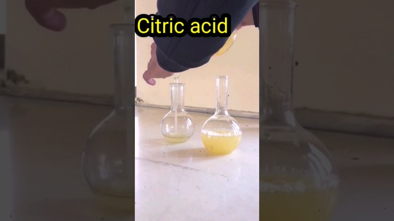 Reaction of Citric acid with Baking Soda and Eno 🔥 