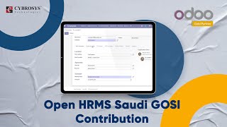 Open HRMS Saudi GOSI Contribution | Odoo Apps screenshot 4