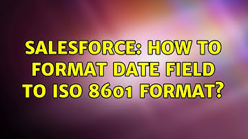 Salesforce: How to format date field to ISO 8601 format?